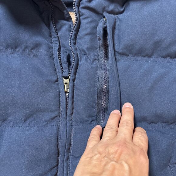 Men’s Trail Puffer Vest L Zip Pockets Inner Pocket Adjustable Hem Outdoor Hike - Picture 7 of 14